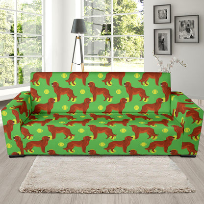 Setters Irish Print Design LKS302 Sofa Slipcover