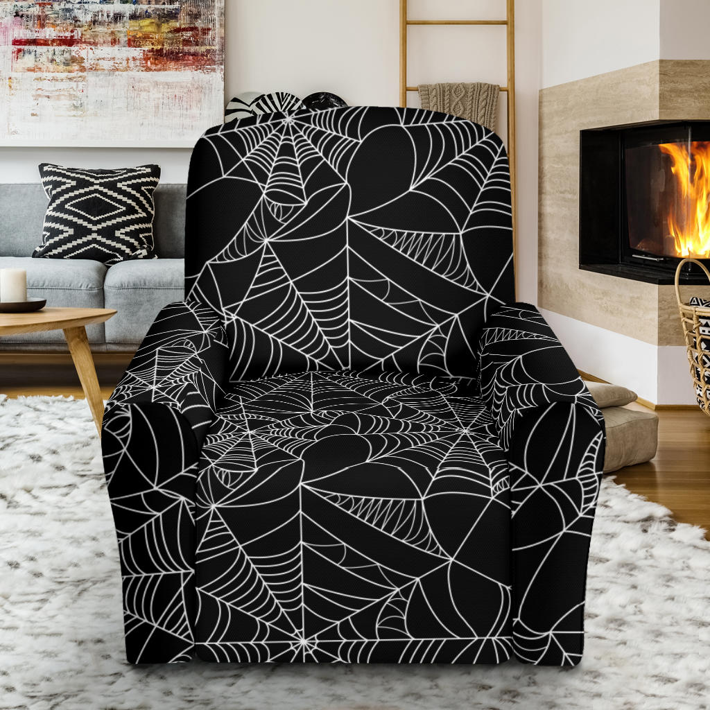 Spider Web Print Design LKS301 Single Sofa Slipcover