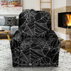 Spider Web Print Design LKS301 Recliner Slipcover