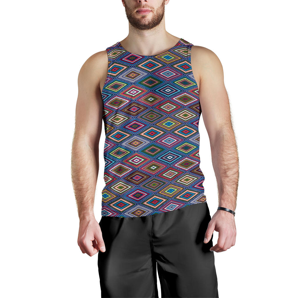 Southwestern Design Men Tank Top