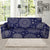 Mandala Pattern Print Design 02 Sofa Slipcover