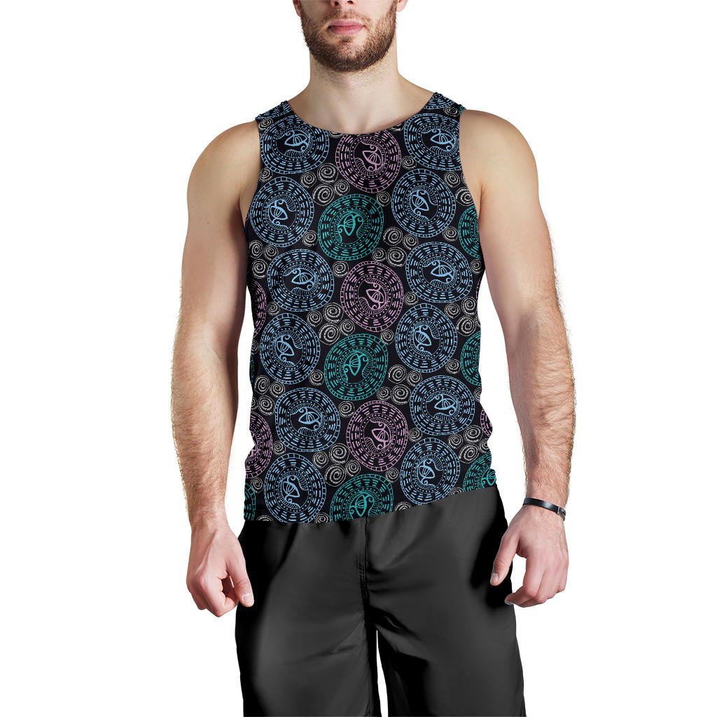 Eye of Horus Ethnic Pattern Men Tank Top