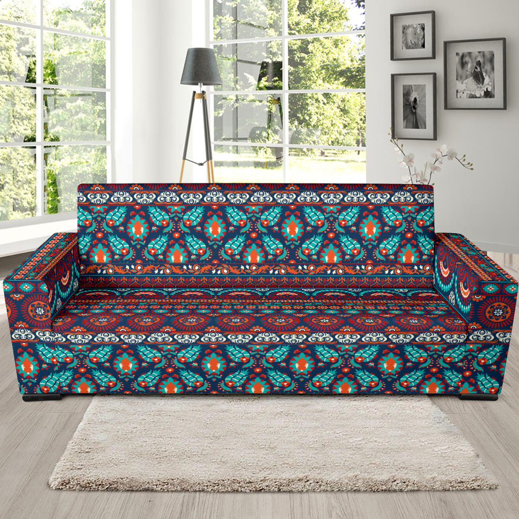 Suzani Print Design LKS302 Sofa Slipcover
