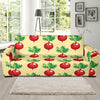 Radish Pattern Print Design A02 Sofa Slipcover