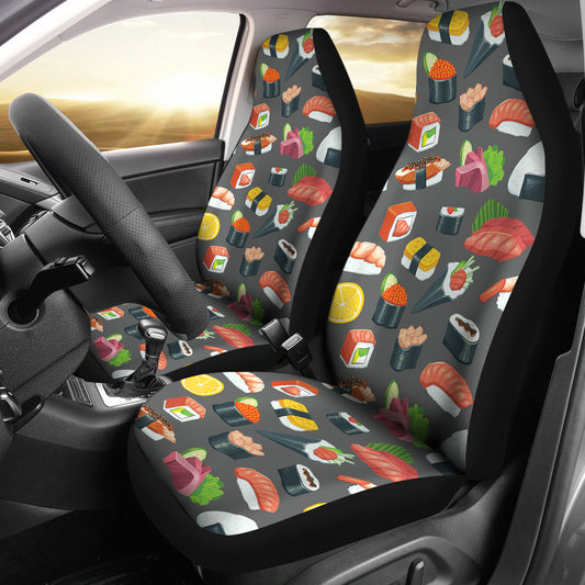Sushi Print Design LKS302 Car Seat Covers