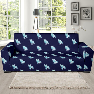 Pegasus Pattern Print Design 03 Sofa Slipcover