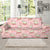 Bichons Frise Pattern Print Design 01 Sofa Slipcover