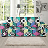 90s Pattern Print Design 3 Sofa Slipcover