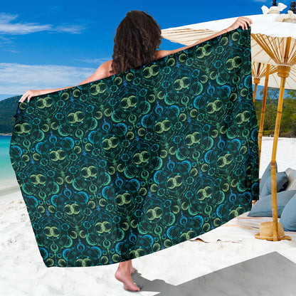 Celestial Pattern Print Design 07 Sarong Pareo Wrap