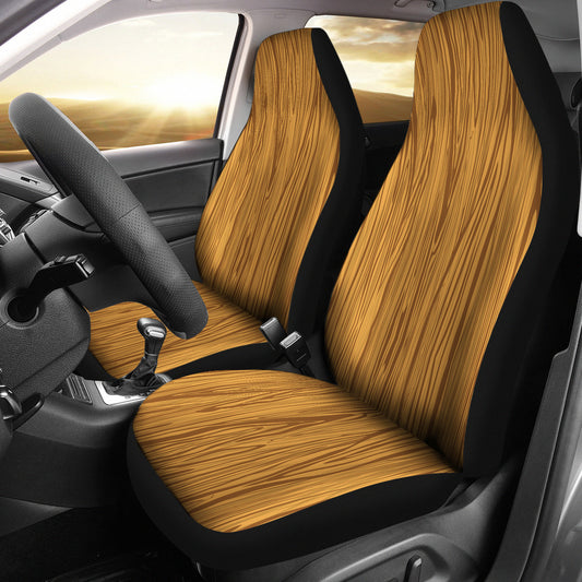 Wood Texture Print Design LKS301 Car Seat Covers