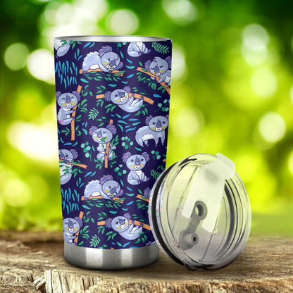Koala Themed Design Print Tumbler
