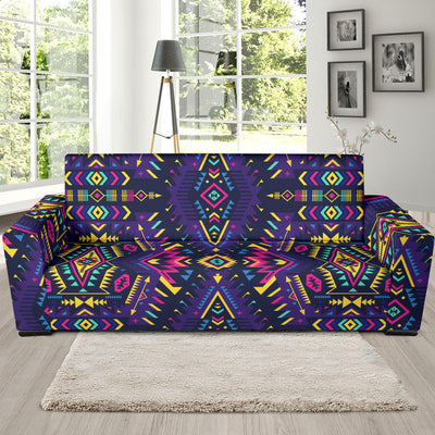 Aztec Pattern Print Design 07 Sofa Slipcover