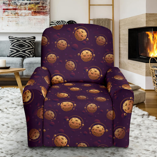 Cookie Pattern Print Design 03 Recliner Slipcover with Pocket