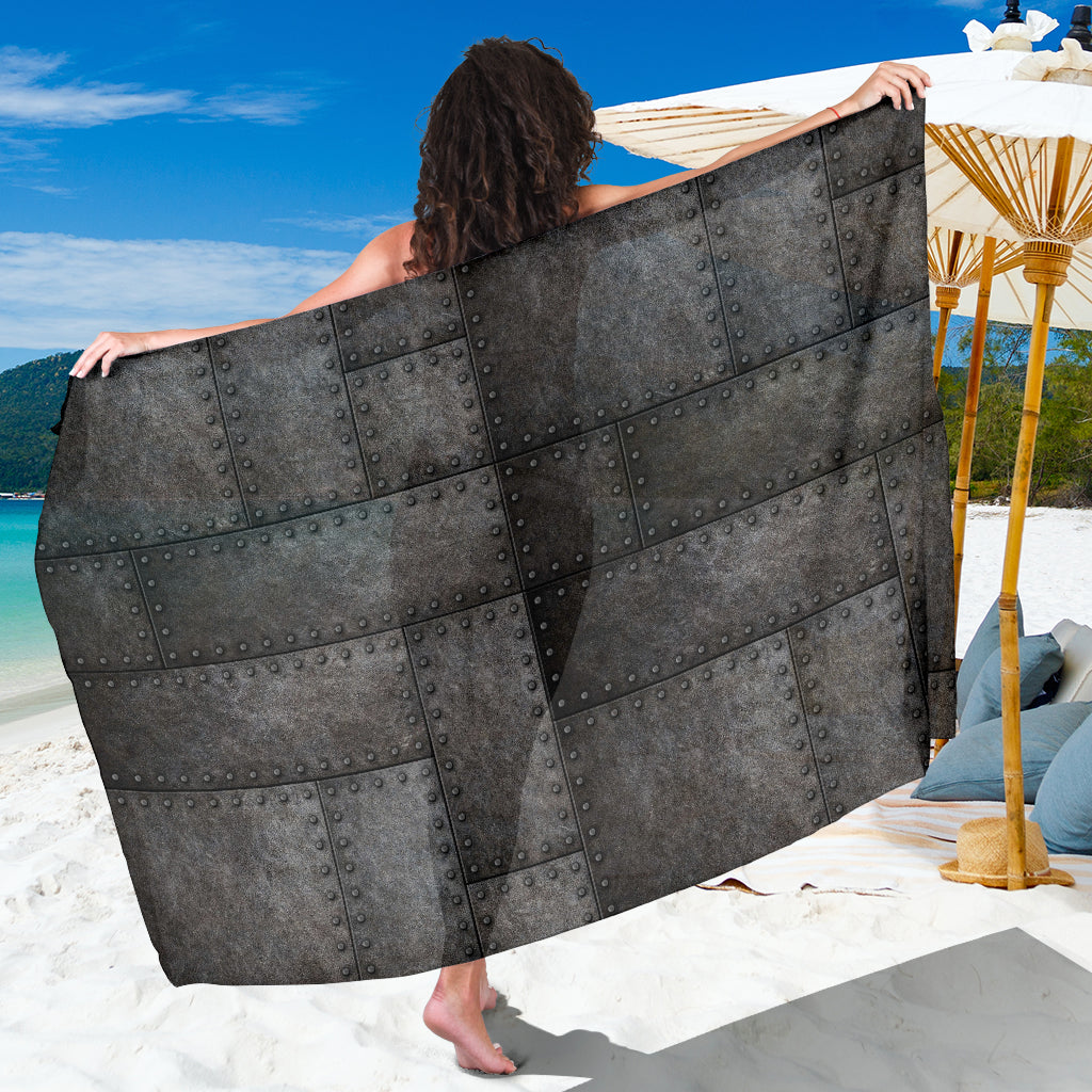Armor Pattern Print Design 02 Sarong Pareo Wrap