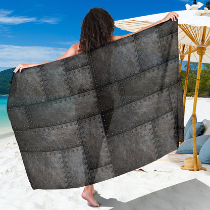 Armor Pattern Print Design 02 Sarong Pareo Wrap