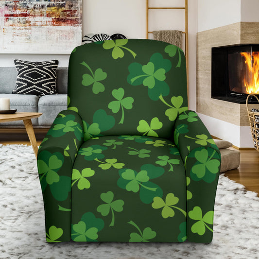 Irish Pattern Print Design 03 Recliner Slipcover with Pocket