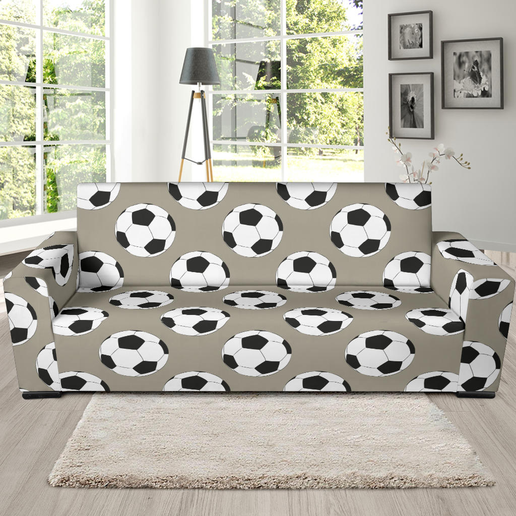 Soccer Ball Print Design LKS302 Sofa Slipcover