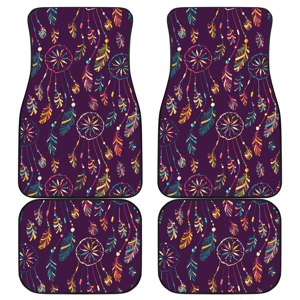 Dream Catcher Boho Design Car Floor Mats Front Back