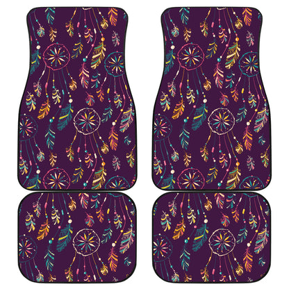 Dream Catcher Boho Design Car Floor Mats Front Back