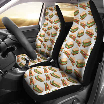 Sandwich Print Design LKS302 Car Seat Covers
