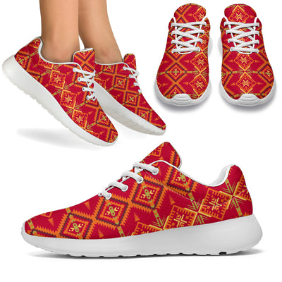 Southwest Aztec Design Themed Print Athletic Shoes