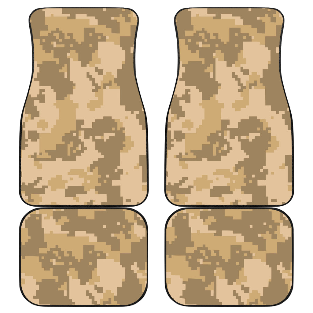 ACU Digital Desert Camouflage Car Floor Mats Front Back