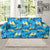 Lovebird Pattern Print Design 03 Sofa Slipcover