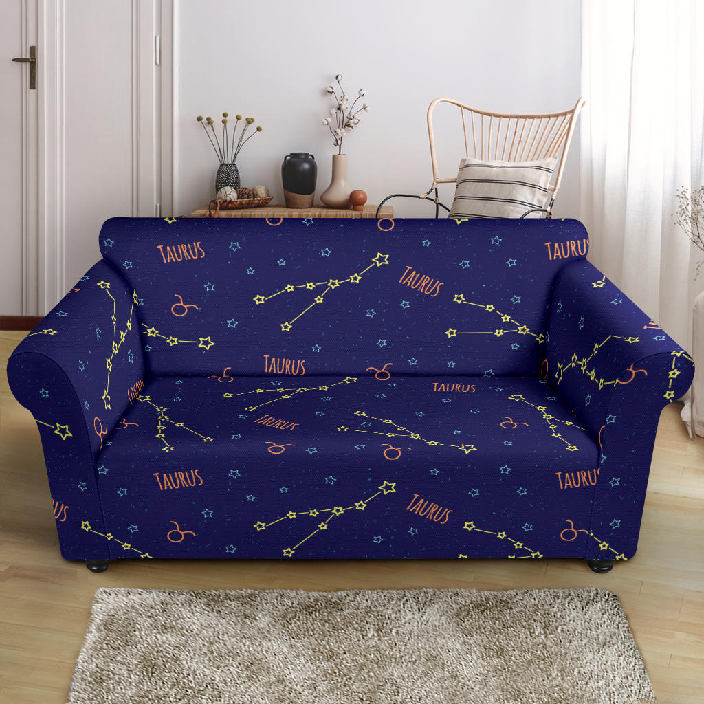 Taurus Print Design LKS301 Loveseat Couch Slipcover