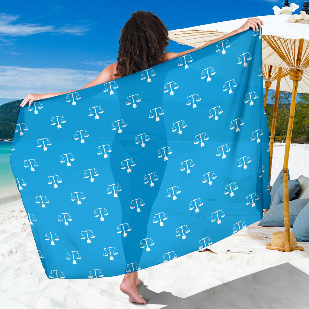 Libra Pattern Print Design 02 Sarong Pareo Wrap