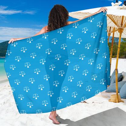Libra Pattern Print Design 02 Sarong Pareo Wrap