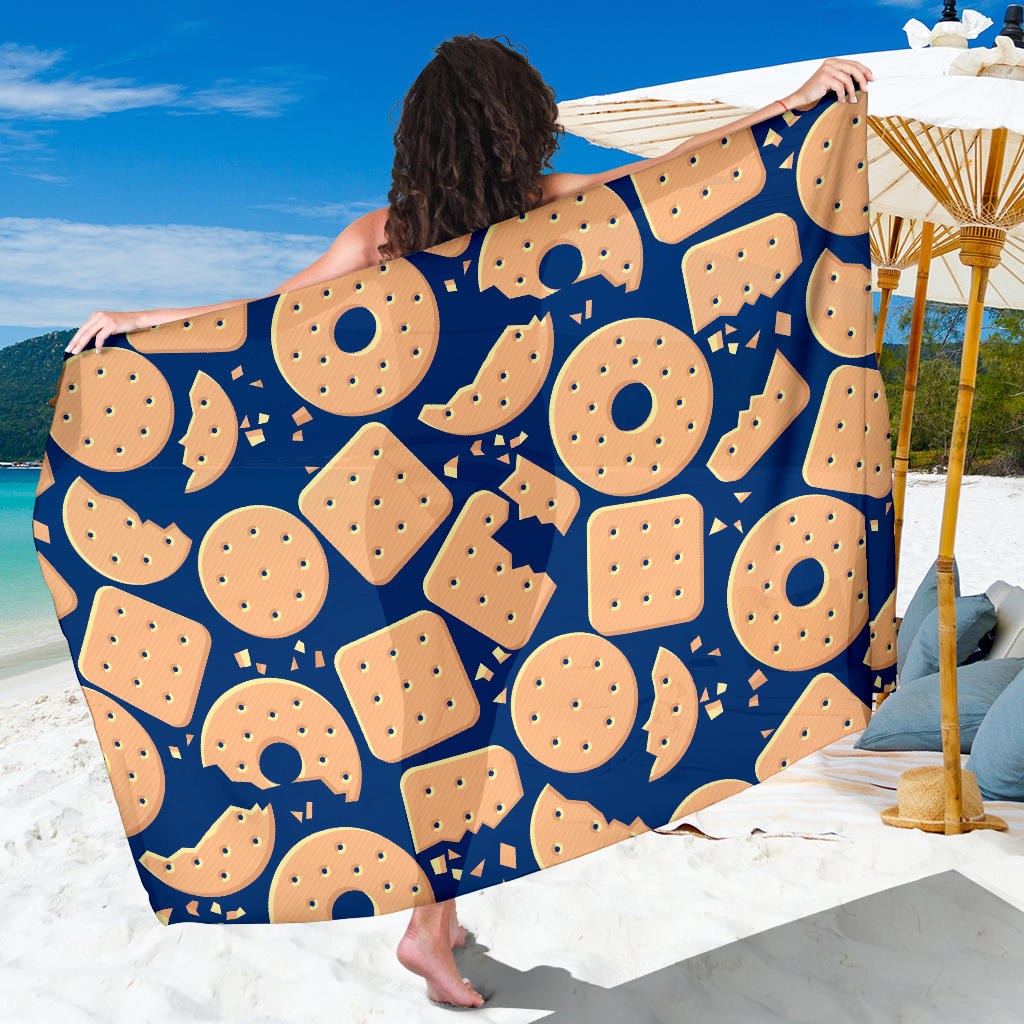 Cracker Pattern Print Design 03 Sarong Pareo Wrap