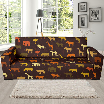 Safari Animal Print Design LKS301 Sofa Slipcover