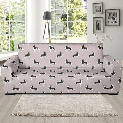 Siberian Huskies Print Design LKS301 Sofa Slipcover