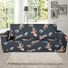 KOI Fish Pattern Print Design 04 Sofa Slipcover