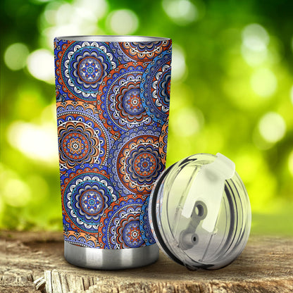 Mandala Boho Chic Design Print Tumbler