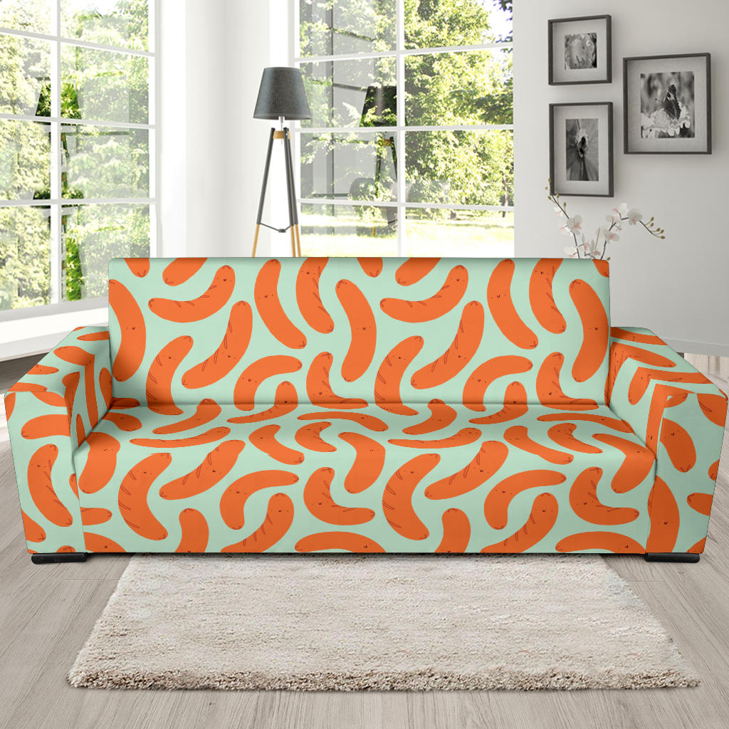 Sausage Print Design LKS304 Sofa Slipcover
