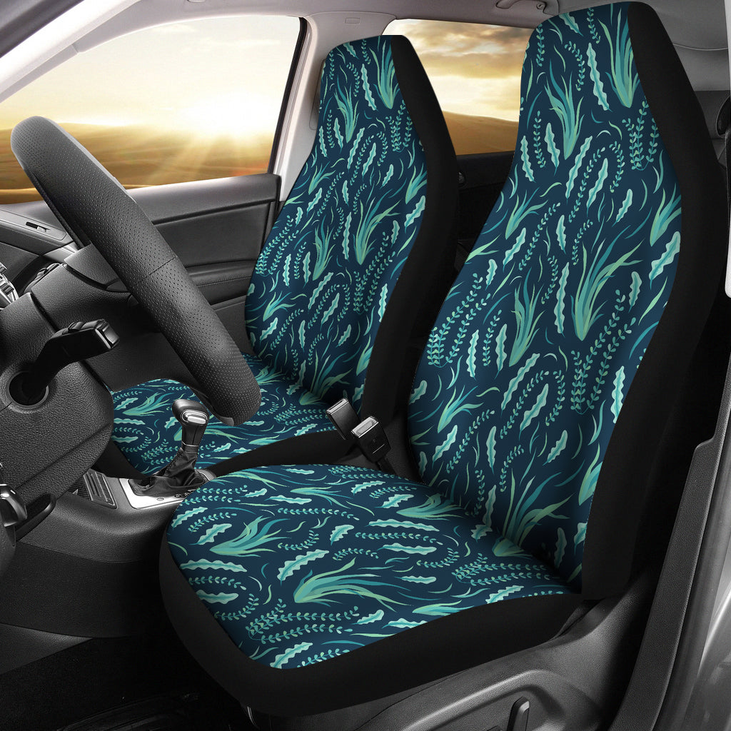 Seaweed Print Design LKS302 Car Seat Covers