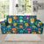 Robot Pattern Print Design A04 Sofa Slipcover