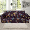 Hummingbird Pattern Print Design 04 Sofa Slipcover