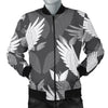 Angel Wings Pattern Design Themed Print Men Bomber Jacket