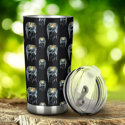 Angel with Wings Cute Design Print Tumbler