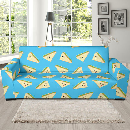 Sandwich Emoji Print Design LKS305 Sofa Slipcover