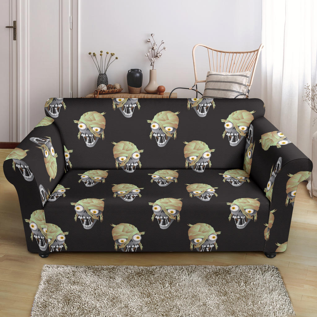Mummy Print Design LKS304 Loveseat Couch Slipcover