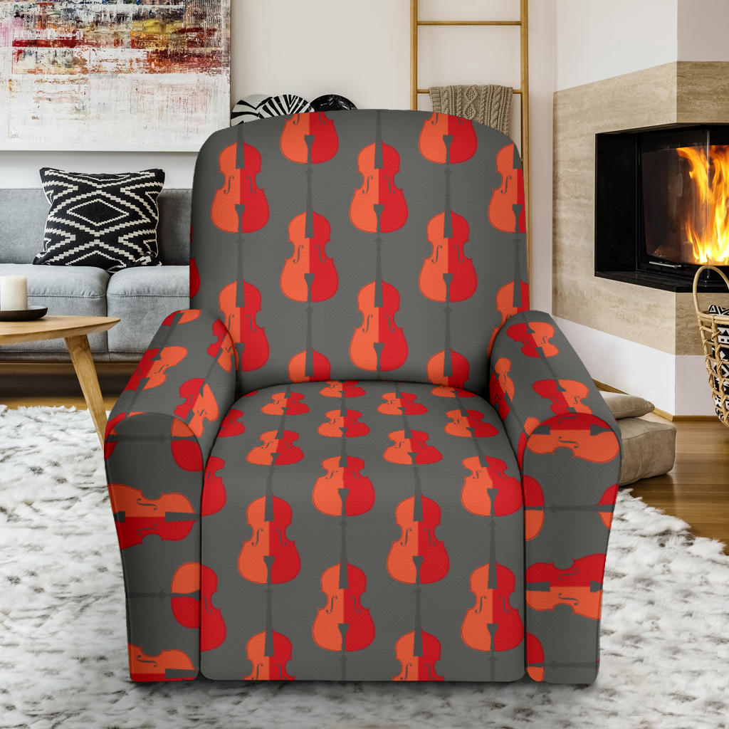 Cello Print Design LKS401 Recliner Slipcover with Pocket