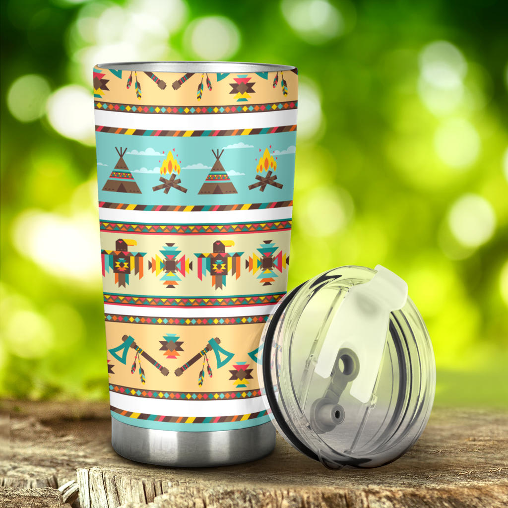 American indian Life Pattern Tumbler