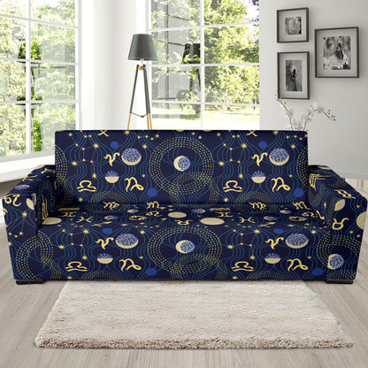 Zodiac Print Design LKS302 Sofa Slipcover