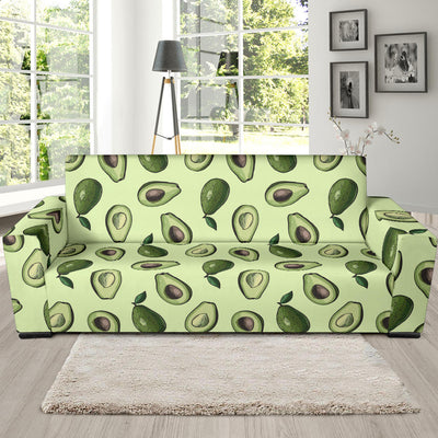 Avocado Pattern Print Design 02 Sofa Slipcover