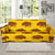 Bison Native Pattern Print Design 01 Sofa Slipcover