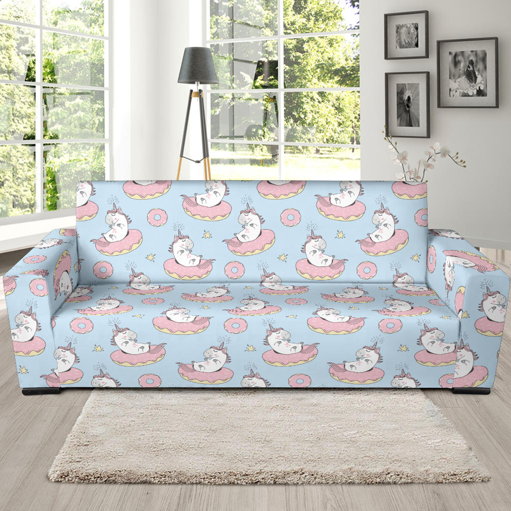 Unicorn Print Design LKS303 Sofa Slipcover