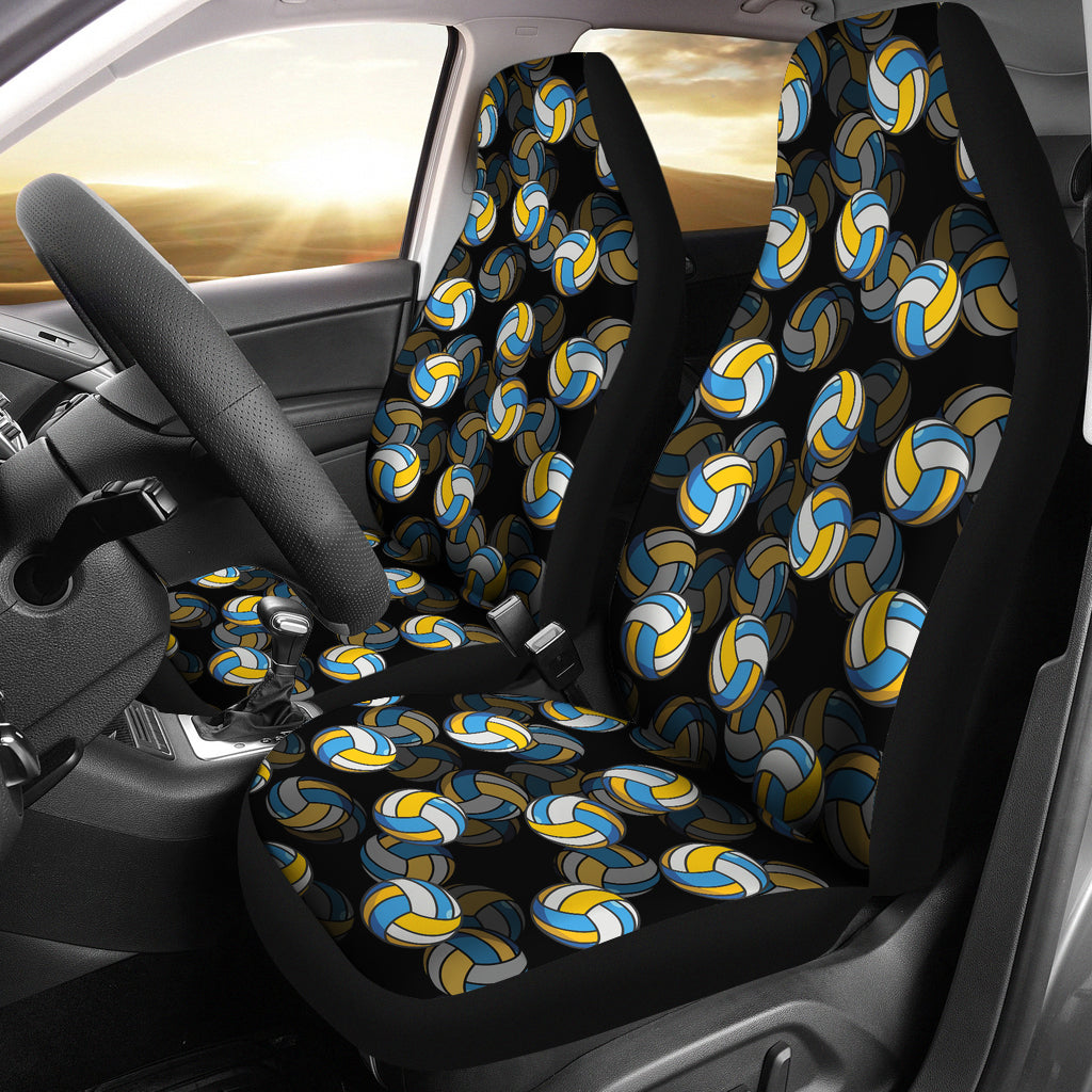 Volleyball Print Design LKS302 Car Seat Covers